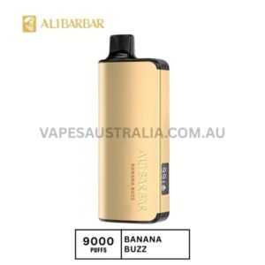 alibarbar ingot 9000 puffs banana buzz
