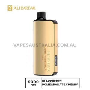 alibarbar ingot 9000 puffs blackberry pomegranate cherry