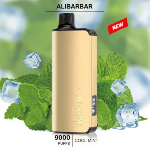 alibarbar ingot – cool mint – 9000 puffs