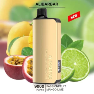 alibarbar ingot – passionfruit mango lime – 9000 puffs