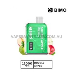 bimo crystal 12000 puffs double apple
