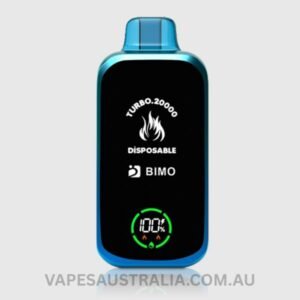 bimo turbo 20000 puffs blue razz ice