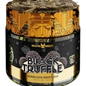 black truffle muha meds thc a exotic flower jar 4g