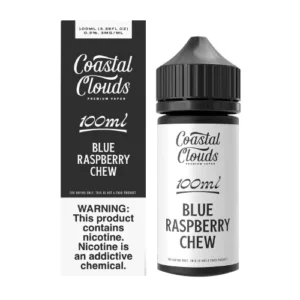 blue raspberry chew by coastal clouds 100ml