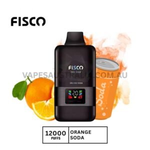 fisco mix bar 12000 puffs orange soda