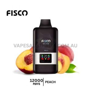 fisco mix bar 12000 puffs peach