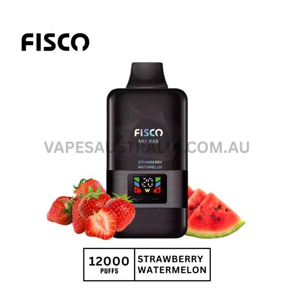 fisco mix bar 12000 puffs strawberry watermelon