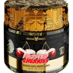 frosted cherries muha meds thc a exotic flower jar 4g