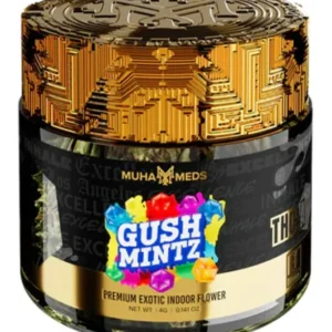 gush mintz muha meds thc a exotic flower jar 4g