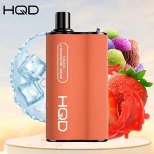 hqd box frozen strawberry cream – 4000 puffs