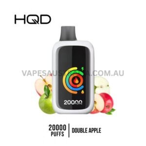 hqd cuvie slick 20000 puffs double apple