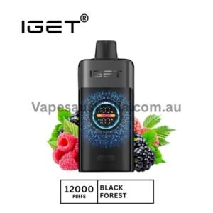 iget one 12000 puffs black forest