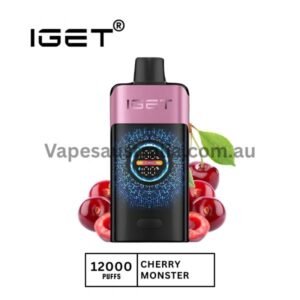 iget one 12000 puffs cherry monster