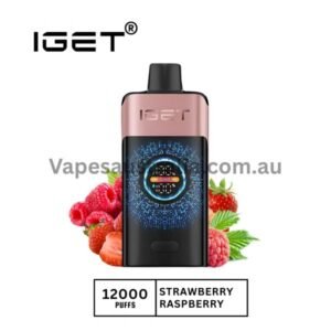 iget one 12000 puffs strawberry raspberry
