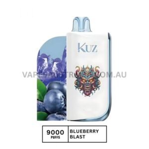 kuz lux 9000 puffs blueberry blast