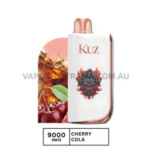 kuz lux 9000 puffs cherry cola
