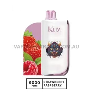 kuz lux 9000 puffs strawberry raspberry
