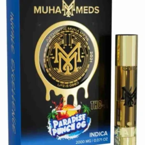 paradise punch og muha meds thc a cartridge 2g