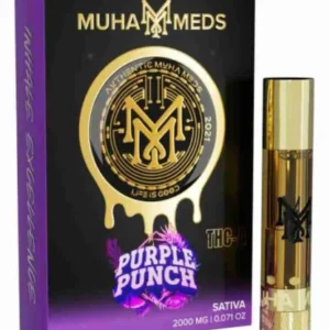 purple punch muha meds thc a cartridge 2g
