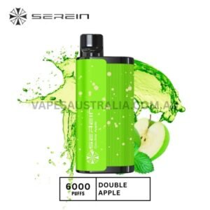 serein hunter 6000 puffs double apple