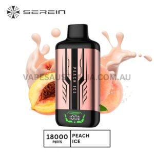 serein mechpro 18000 puffs peach ice
