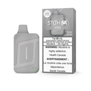 stlth 5k flavourless disposable vape 20mg
