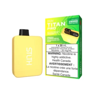 stlth titan pro disposable pineapple blueberry kiwi ice, 15000 puffs