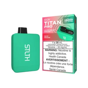 stlth titan pro disposable pog ice, 15000 puffs