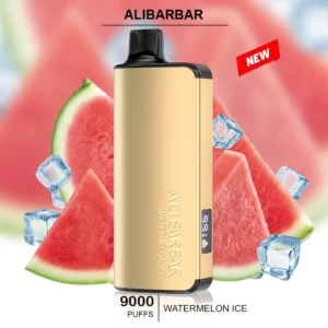 alibarbar ingot – watermelon ice – 9000 puffs