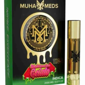 watermelon gelato muha meds thc a cartridge 2g