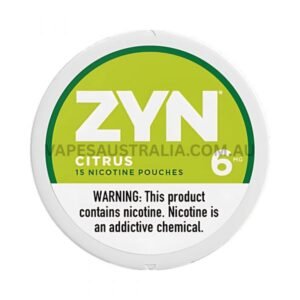 zyn nicotine pouches mini citrus