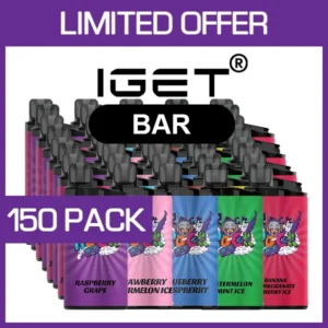 iget bar – 3500 puffs – 150 pack