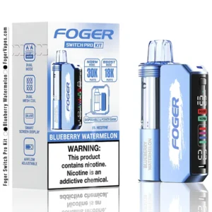 blueberry watermelon foger switch pro kit 30k puffs