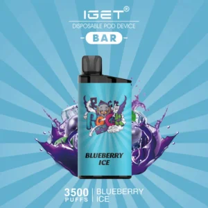 iget bar blueberry ice – 3500 puffs