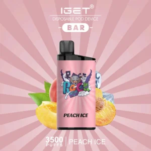 iget bar peach ice – 3500 puffs