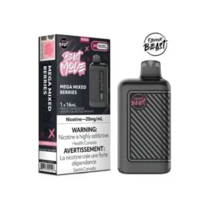 flavour beast beast mode 8000 mega mixed berries
