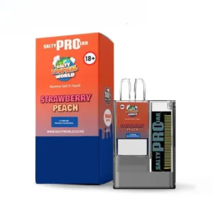 strawberry peach salty pro bar disposable vape